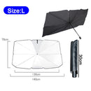 Car Sunshade Umbrella - Foldable Heat Insulation Protection for Auto Windshield 10 Ribs