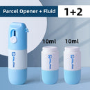 Thermal Paper Correction Fluid - Security Stamp Identity Protection Roller Stamper with Unboxing Knife