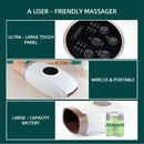 3 in 1 Hot Compress Full Hand Massager, Wireless, Therapy for Arthritis, Pain Relief