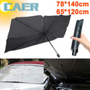 Car Sunshade Umbrella - Foldable Heat Insulation Protection for Auto Windshield 10 Ribs