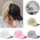 High Ponytail Trucker Baseball Cap