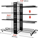 Kitchen Pan Organizer w/ 8 Adjustable Non-slip Tiers