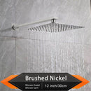 Brushed Golden Rainfall Shower Head