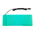 Foldable Silicone Keyboard For PC Tablet Laptop