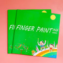 Funny Finger Painting Kit - 6/12 Colors Kids Washable Paint Set, Non Toxic and Safe Ink Pads