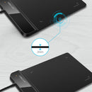 Digital Graphic Tablet 4x3 Inch Mini Tablet for Drawing Painting with Battery-free Stylus