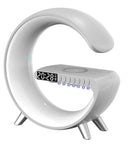 2 In 1 Charger Speaker - Moon Clock, LED Night Lamp, Bluetooth High-Definition Stereo Bass