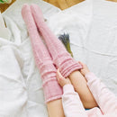 Extra Long Knitted Socks - Fashionable and Warm Long Socks for Women