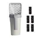 New Cat Litter Shovel, Pet Litter Sifter, Sand Cleaning Pet Scooper with Waste Container