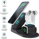 3-in-1 Fast Wireless Charger Dock Stand