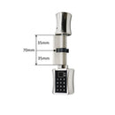 Multi-functional Biometric Cylinder Smart Door Lock