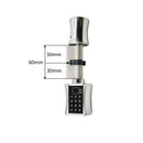 Multi-functional Biometric Cylinder Smart Door Lock