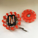 Magnetic LED Emergency Safety Flare - Road Safety Flashing Red Warning Lamp for Boat & Vehicles
