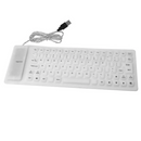 Foldable Silicone Keyboard For PC Tablet Laptop