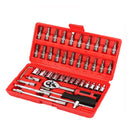 12-piece Universal Ratchet Wrench Set