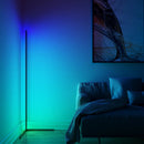 Vivid Corner Floor Lamp, Dimmable, with Music Sync, for Living Room, Gaming Room