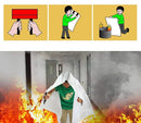 Emergency Fire Blanket - 1M x 1M Sealed Fire Blanket