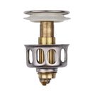 2-in-1 Universal Wash Basin Pop-Up Drain Filter