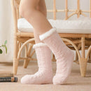 Winter Home Socks Slippers - Women Nonslip Thicken Warm Soft Cotton Sock