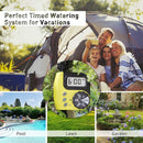 Garden Irrigation Control Timer - Automatic Watering Sprinkler System