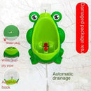 Animal Cartoon Design Baby Kid Potty Trainer - Wall-Mounted Toilet Urinal Pee Trainer For 0-6 Ages - Gear Elevation