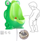 Animal Cartoon Design Baby Kid Potty Trainer - Wall-Mounted Toilet Urinal Pee Trainer For 0-6 Ages - Gear Elevation