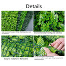 Artificial Privacy Leaf Fence Screen - Greenery for Outdoor Garden Yard Terrace Patio Balcony