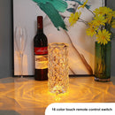 Rose Light Crystal Table Lamp