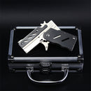 Rubber Band Toy Gun with Keychain - Outdoor Shooting Game for Kids & Adults