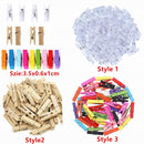 Photo String Lights with Photo Clip - Fairy Garland DIY Deco for Outdoor, Wedding