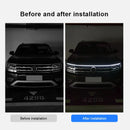 Car Hood Beam Light, LED Strip Lights, Waterproof Exterior Car Lights, Daytime Running