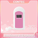 Fetal Heartbeat Doppler - Heart Beat Monitor Backlight LCD Pink Color with 2Mhz 3mhz 8Mhz