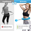 Smart Hoop Weighted Fit for Adults Weight Loss - 2 in 1 Fitness Massage