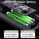 Wireless Vacuum Cleaner - 3 in 1 Portable Handheld Car Vacuum Cleaner for Keyboard Cleaning,Outdoor and Pet Hair