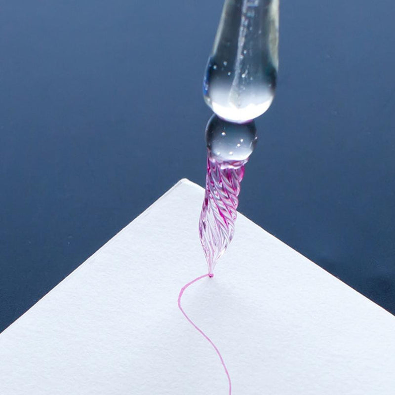 Rainbow Glass Dip Pen - Calligraphy Kits for Art with 5 Colorful Inks