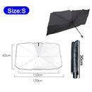 Car Sunshade Umbrella - Foldable Heat Insulation Protection for Auto Windshield 10 Ribs