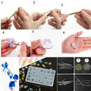 DIY Handmade Crystal Glue Silicone Mold Set