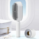Quick Self Cleaning Hair Comb, Women's Hair Brush with Air Cushion, for Scalp Massage