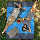 Waterproof Beach Mat - Big & Compact Sand Free Mat Quick Drying, Lightweight & Durable