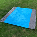 Waterproof Beach Mat - Big & Compact Sand Free Mat Quick Drying, Lightweight & Durable