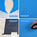 Waterproof Beach Mat - Big & Compact Sand Free Mat Quick Drying, Lightweight & Durable