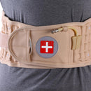 Lumbar Decompression Belt for Back Pain Relief, Waist, Brace, Spinal, One Size fits up to 49" Waistline