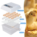 Automatic Egg Incubator - Poultry Hatcher for Chickens Ducks Birds (16Eggs）