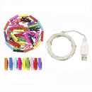 Photo String Lights with Photo Clip - Fairy Garland DIY Deco for Outdoor, Wedding