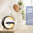 2 In 1 Charger Speaker - Moon Clock, LED Night Lamp, Bluetooth High-Definition Stereo Bass