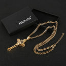 St. Benedict Crucifix Cross Pendant Necklace