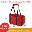 Pet Armrest Safety Seat - Pet Car Seat Travel Bag Suitable for Small Dogs and Cats