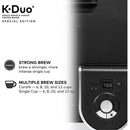 Premium Single Serve & Carafe Coffee Maker