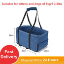Pet Armrest Safety Seat - Pet Car Seat Travel Bag Suitable for Small Dogs and Cats