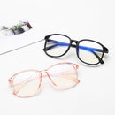 Transparent Anti Blue Light Computer Glasses Round for Women